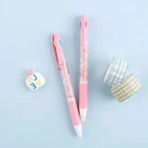 초등학생학용품 아크릴 볼펜 심플 디자인 시나모롤 캐릭터 펜 12개