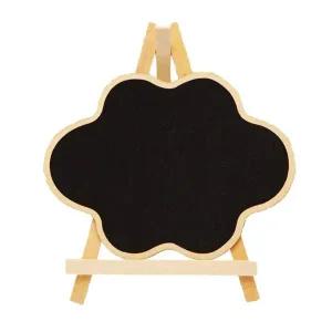 작은칠판 메뉴 가격표 미니 이젤 보드판 구름모양