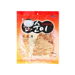 금한산업 오순이 80g 버터맛, 불갈비맛, 맥반석 세가지맛 오징어한판 맥주안주,마른안주, 삼색천하
