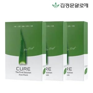 [김정문알로에] 큐어 알로에 마스크팩 시즌2 30매