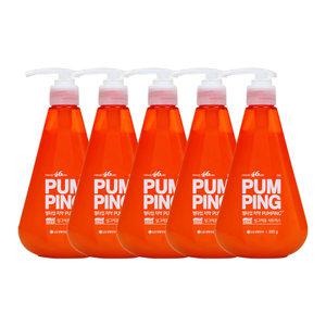 페리오 펌핑치약 시트러스 285g, 5개