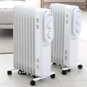 대성 욕실 타이머 라디에이터 9핀 캠핑용 전열기구 가정용 사무실 방열기 화장실 전기히터