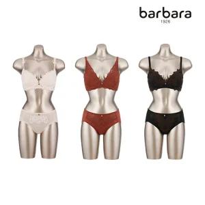 [인기상품] 바바라 1926 란제리 딥퍼펙트 노와이어 브라팬티세트 6종
