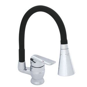 지오 컬러 원홀코브라 블랙 싱크대수전 수도꼭지 씽크수전 주방수전