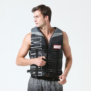 마블 성인 구명조끼 부력100kg 블랙 호루라기 부착 SJS-KC18K00