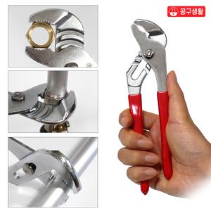 13-1 첼라 200mm 워터펌프 플라이어 수전 배관 파이프 렌치