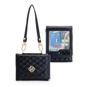 [스트랩 증정] 갤럭시 Z플립7 Z플립6 Z플립5 Z플립4 카드 수납 가죽 지갑 케이스 제트플립 지플립 7 6 5 4