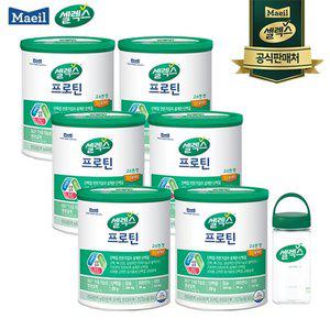 [쇼핑엔티 단독구성_50％세일!] 매일유업 셀렉스 프로틴 고소한맛 6캔 + 보틀 1개