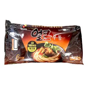 코스트코 CJ  얼큰우동 1392g (6인분) 냉장 저온숙성 진공반죽 청양고추와 홍고추의 칼칼한맛 간식 야식