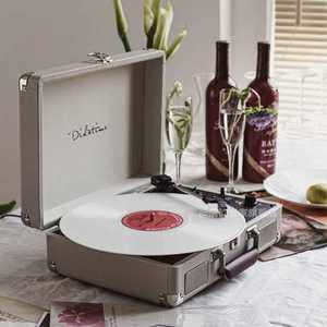 축음기 LP플레이어 블루투스플레이어 야외 엘피판