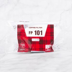 칼리타 커피필터 FP101화이트 여과지 1-2인용(100매입)