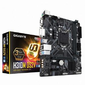GIGABYTE H310M DS2V 메인보드 8세대 9세대 백패널 포함 AS1개월