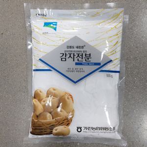 기린농협 강원도 인제 내린천 국산 감자전분 500g 녹말가루 감자맛전분