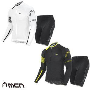 [MCN] 라이더 긴팔+4부 패드바지 싸이클복 자전거의류 복장