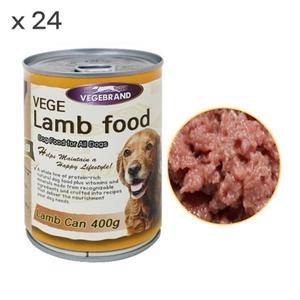 습식사료 양고기캔 400gx24개 1박스 통조림사료 (WC72EAC)
