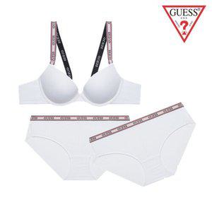 [게스언더웨어](강남점)시원한 쿨메쉬 캐주얼 브라1개팬티2개세트IV(GBWBR312IV1개/BP312IV2개)