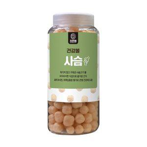 자연애 강아지 간식 글루텐프리 구운 사슴고기 70g