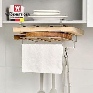 무타공 스텐 3단 도마 행주걸이 건조 거치대 주방정리