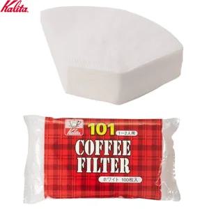 칼리타 커피필터 여과지 화이트 1-2인용 NK101 100매입