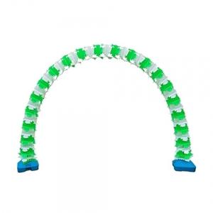 가랜드 형광 아치세트 PW-SA 오픈 개업 화이트앤그린