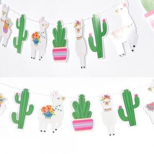 데코 파티장식 가랜드(라마) PW-SA 생일 홈파티