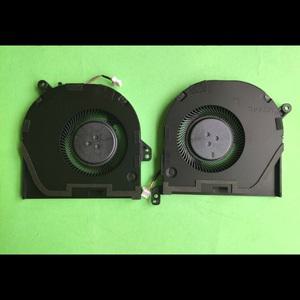 델 XPS 15 9500 0DJH35 009RK6 노트북 냉각 팬용 CPU GPU 팬