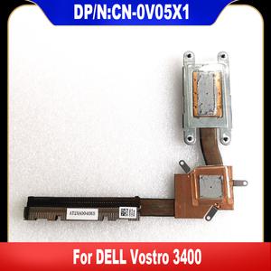 델 Vostro 3400 노트북 방열판 라디에이터 구리 튜브 CN-0V05X1 고 0V05X1