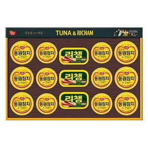 [JHQRSZN9_52EO]튜나리챔 선물세트 햄참치 혼합선물 99호