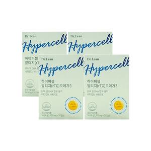 닥터린 하이퍼셀 알티지 오메가3 1202mg x 30캡슐 x 4박스 /An