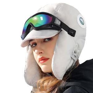 [MENOEYRL_53DU]스키 보드 고글 패딩 방한 모자