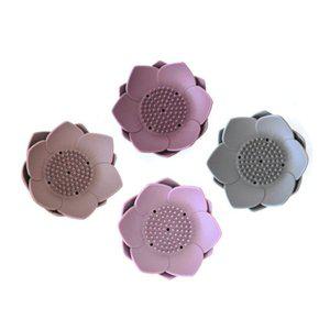 [아도라하우스] 파스텔 실리콘 연꽃 비누받침2P