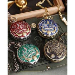오르골 목걸이 행운의 호그 그리핀도르 빈티지 원목 생일 회중시계 스니치 회중