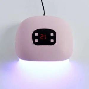 타이머 젤네일 UV램프 핑크 간편 굳히기 패디큐어 (WFHRX1H)