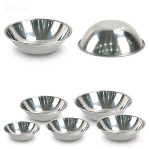 국산 스텐 김장 다라이 대야 비빔 양푼이 쌀 야채 믹싱볼 외경 36cm 40.5cm 44cm 46.5cm