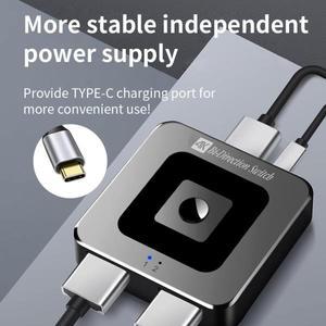 2In 1 Out 8K 양방향 스위치 4K HDMI 분배기 144Hz TV Xbox PS5 케이블 모니터 프로젝터 2.1 스위처