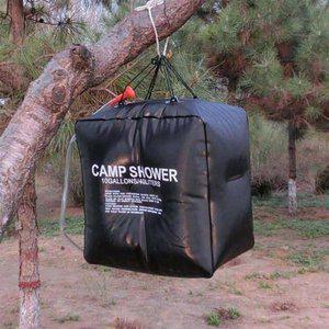 [JHQRCS27_53D4]접이식 물 주머니 캠핑 샤워기 40리터