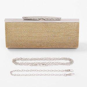 클러치백 골드 내부포켓 웨딩 크로스백 미니 체인