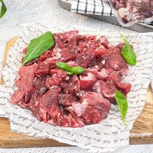 [하라네]한우 소고기 국거리 1등급 투쁠 근내지방도 9 양지 갈비 등심 설도 200g 1팩