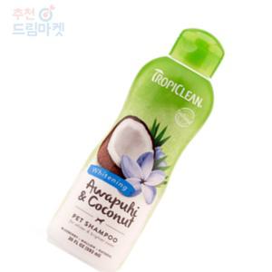 화이트샴푸 592ML 알러지완화 펫살롱 비린내 피부진정 고양이 푸들