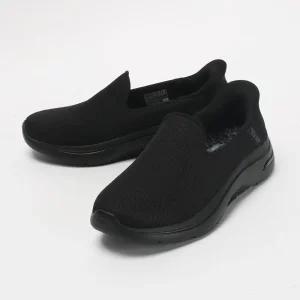 스케쳐스 운동화 고워크 아치핏 2.0 여성 슬립온 블랙 125332BBK