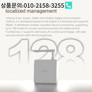 Zemismart Matter Zigbee 허브(외부 안테나 ) M6 홈 브리지 게이트웨이 지원 홈kit Google SmartThings 어