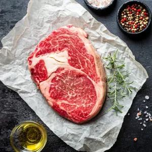 맛을 위한 기다림, 저온숙성 한우 등심 스테이크 400gX3팩 (총 1.2kg)