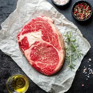 맛을 위한 기다림, 저온숙성 한우 등심 스테이크 400gX2팩 (총 800g)