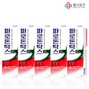 데일리 후로라이드 파로돈탁스 치약 150g x 5개 치은염 치주염 구취제거