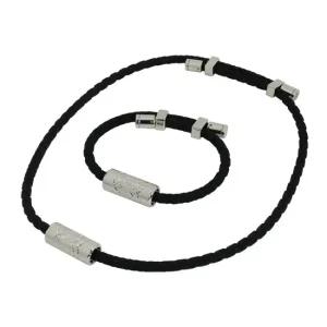 [TV]클라비스 에너제틱 바흐 자석 목걸이 팔찌  화이트골드)