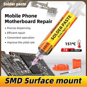 솔더 페이스트 무연 튜브 패치 수리 SMT 중온 포장 부품 전자 바늘 BGA
