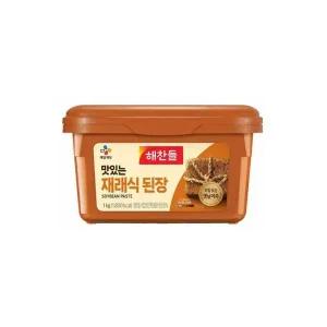 [셀러허브]해찬들 재래식 된장 1kg x 5개 (S36118848)