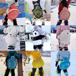 스노우보드 엉덩이보호대 인형 동물 세트 충격 초보 엉덩이 성인 거북이 보드엉덩이