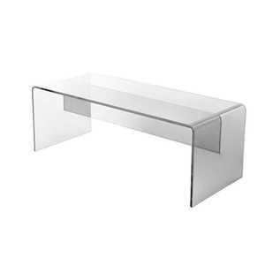 투명 벤치 야외 아크릴 긴의자 스툴 대기실 카페 대기