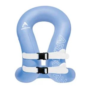 아라칸 넥튜브 구명조끼 50kg 블루 스윔 베스트 물놀이 수영장 워터파크